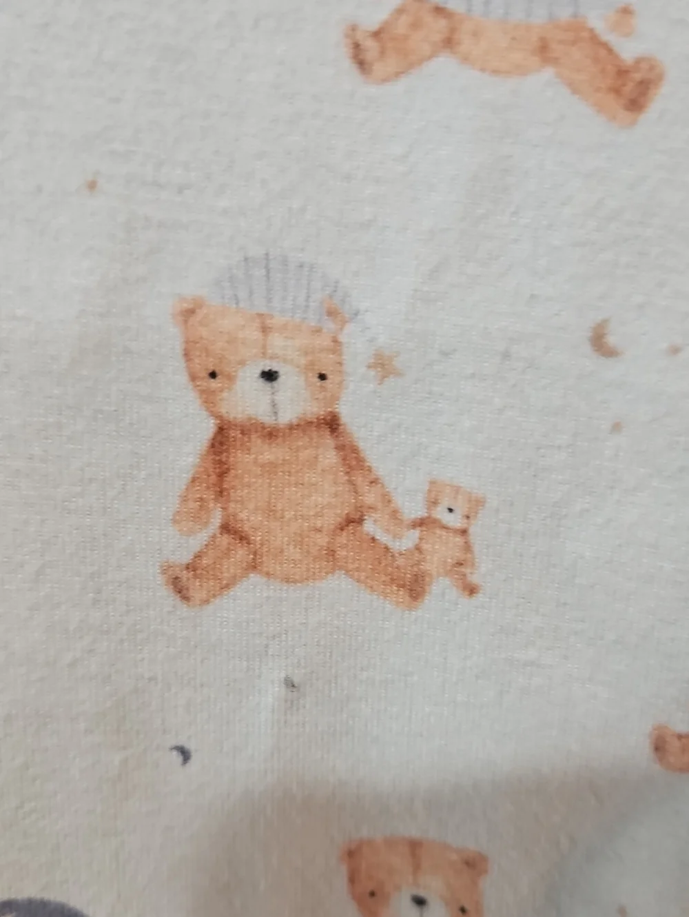 Little One Shop Sleepy Bear Bamboo Convertible Sleeper 2T
